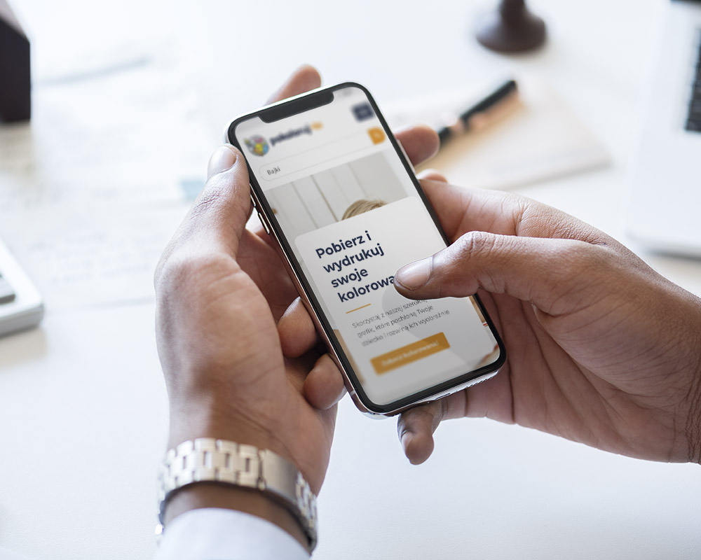 Pokoloruj-to.pl wersja mobilna